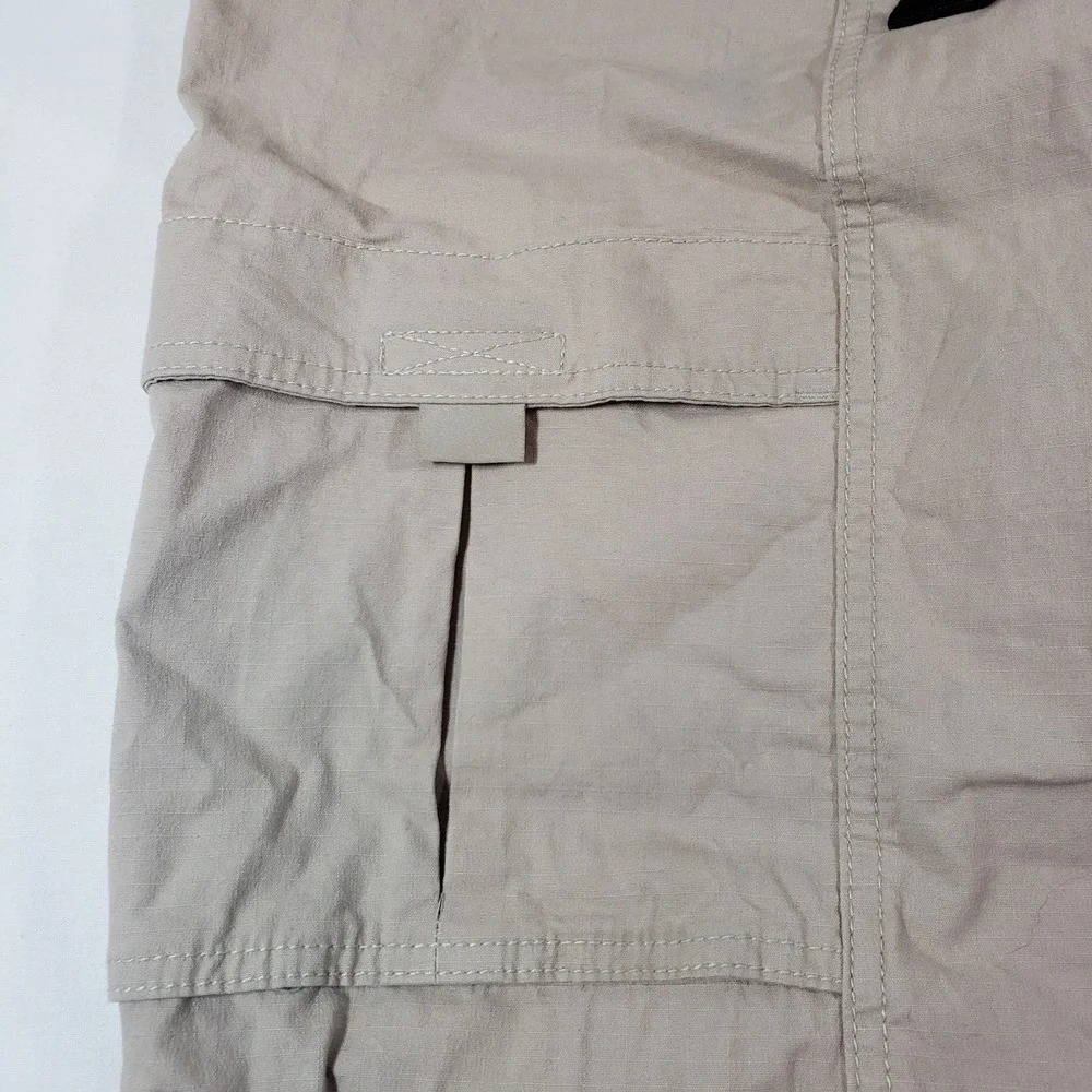 Columbia Womens Regular Fit Beige Cargo Pants Outdoor Hiking Size 12‎ - Picture 6 of 9